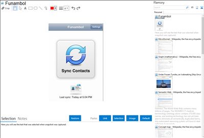 Funambol - Flamory bookmarks and screenshots