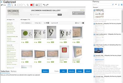 Gallerized - Flamory bookmarks and screenshots