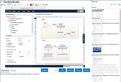 GenMyModel - Flamory bookmarks and screenshots