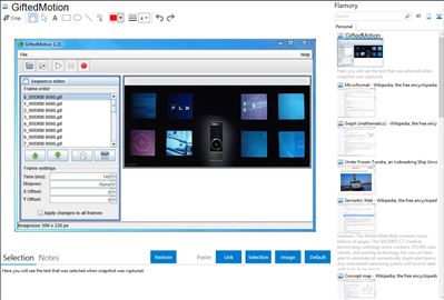 GiftedMotion - Flamory bookmarks and screenshots