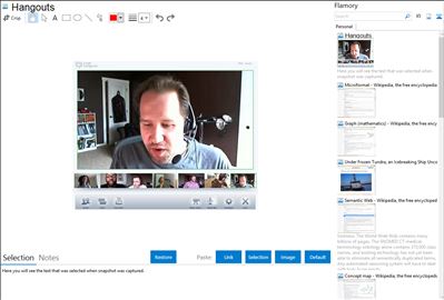 Hangouts - Flamory bookmarks and screenshots