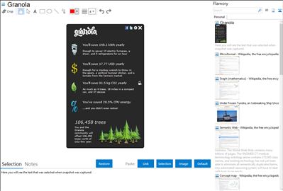Granola - Flamory bookmarks and screenshots