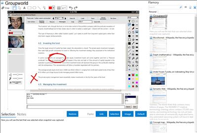 Groupworld - Flamory bookmarks and screenshots