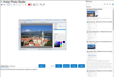 Home Photo Studio - Flamory bookmarks and screenshots