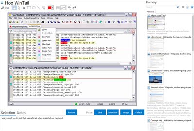 Hoo WinTail - Flamory bookmarks and screenshots
