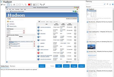 Hudson - Flamory bookmarks and screenshots