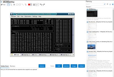 i8086emu - Flamory bookmarks and screenshots