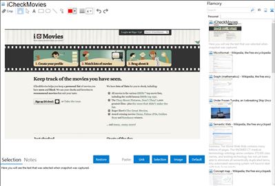 iCheckMovies - Flamory bookmarks and screenshots