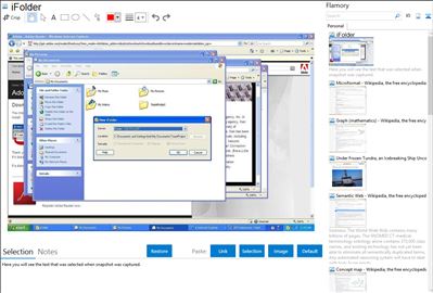iFolder - Flamory bookmarks and screenshots