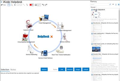 iKode Helpdesk - Flamory bookmarks and screenshots