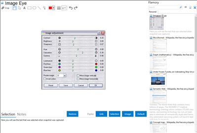 Image Eye - Flamory bookmarks and screenshots