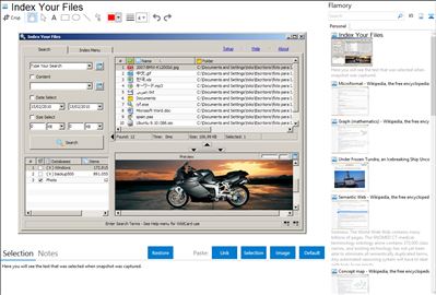 Index Your Files - Flamory bookmarks and screenshots