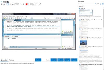 Inlage - Flamory bookmarks and screenshots