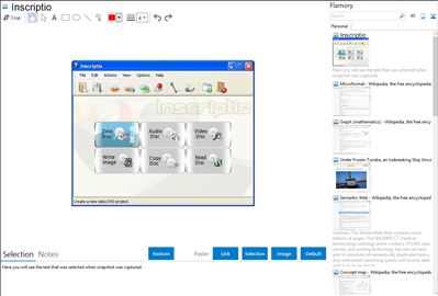 Inscriptio - Flamory bookmarks and screenshots
