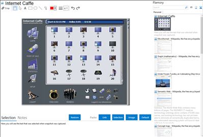 Internet Caffe - Flamory bookmarks and screenshots