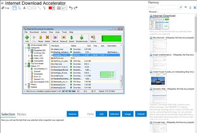 Internet Download Accelerator - Flamory bookmarks and screenshots