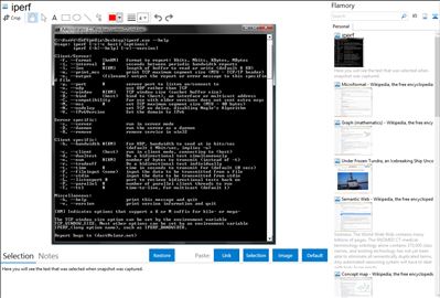 iperf - Flamory bookmarks and screenshots