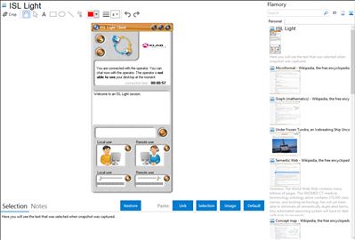 ISL Light - Flamory bookmarks and screenshots