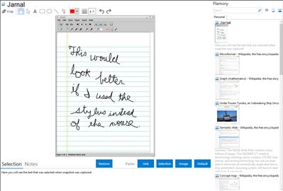 Jarnal - Flamory bookmarks and screenshots