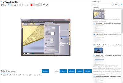 JewelSmith - Flamory bookmarks and screenshots