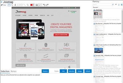 Joomag - Flamory bookmarks and screenshots