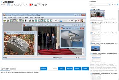 Jpegcrop - Flamory bookmarks and screenshots