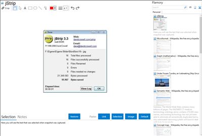 jStrip - Flamory bookmarks and screenshots