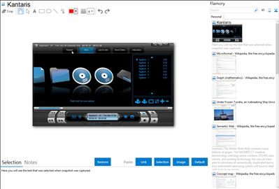 Kantaris - Flamory bookmarks and screenshots