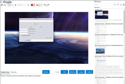Krypta - Flamory bookmarks and screenshots