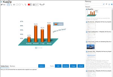 KuaiZip - Flamory bookmarks and screenshots