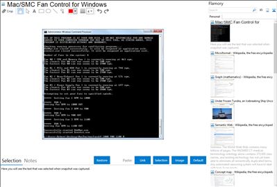 Mac/SMC Fan Control for Windows - Flamory bookmarks and screenshots