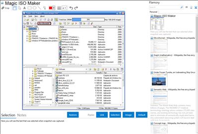 Magic ISO Maker - Flamory bookmarks and screenshots