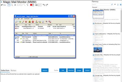 Magic Mail Monitor (MMM) - Flamory bookmarks and screenshots