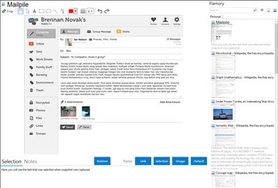 Mailpile - Flamory bookmarks and screenshots