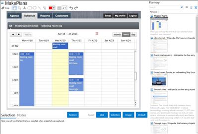 MakePlans - Flamory bookmarks and screenshots