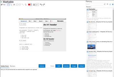 Markable - Flamory bookmarks and screenshots
