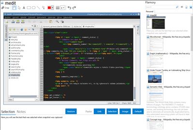 medit - Flamory bookmarks and screenshots