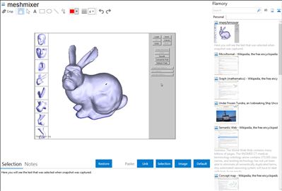meshmixer - Flamory bookmarks and screenshots