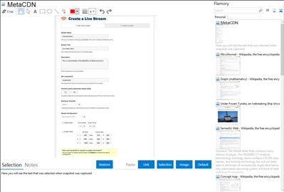 MetaCDN - Flamory bookmarks and screenshots