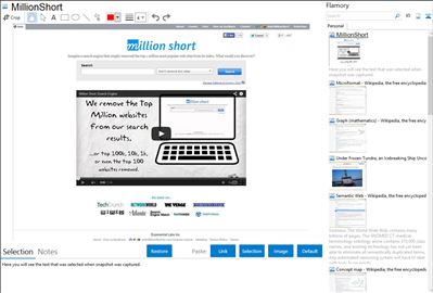 MillionShort - Flamory bookmarks and screenshots