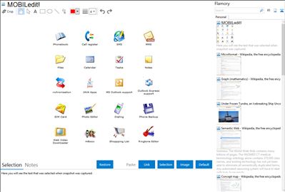 MOBILedit! - Flamory bookmarks and screenshots