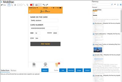 MobStac - Flamory bookmarks and screenshots