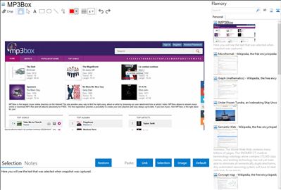 MP3Box - Flamory bookmarks and screenshots