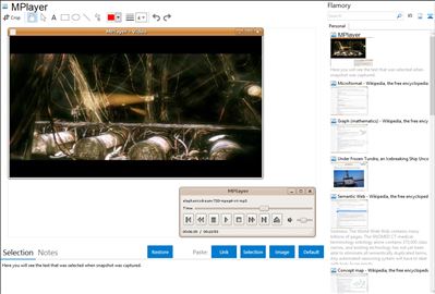 MPlayer - Flamory bookmarks and screenshots