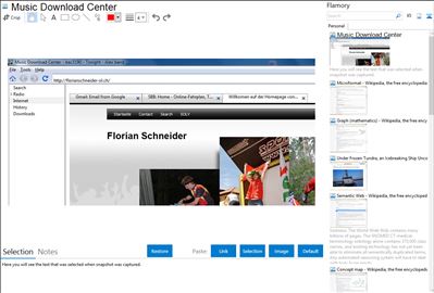Music Download Center - Flamory bookmarks and screenshots