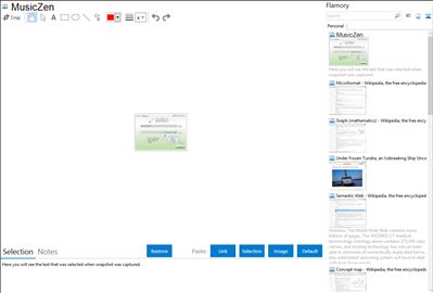MusicZen - Flamory bookmarks and screenshots