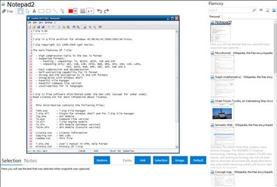 Notepad2 - Flamory bookmarks and screenshots