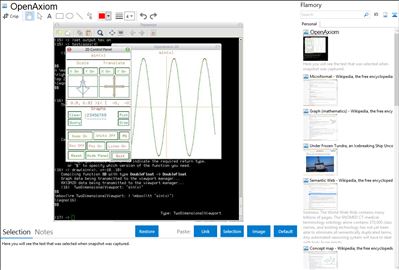 OpenAxiom - Flamory bookmarks and screenshots