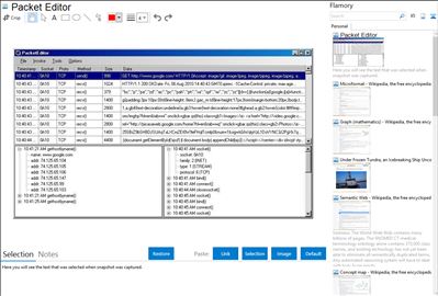 Packet Editor - Flamory bookmarks and screenshots