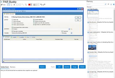 PAR Buddy - Flamory bookmarks and screenshots